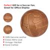 FNine Sports Antique Leather Balls, Vintage Balls Hand Made, (Football Light Brown) view 4