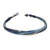 Rumi Sumaq Ankle Bracelet Unisex Anklet with Hematite Stone for Men and Women - Handmade Woven Knot Surfer Beach Jewelry view 1