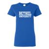 LS01 - Bethel University Pilots Basic Block Womens T-Shirt - 3X-Large - Royal view 1