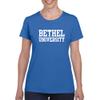 LS01 - Bethel University Pilots Basic Block Womens T-Shirt - 3X-Large - Royal view 4