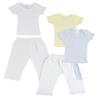 bambini Infant Boys T-Shirts and Track Sweatpants - Small White/Blue view 1