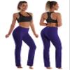 BUBBLELIME 29"/31"/33"/35" 4 Styles Women's Slim Fit Yoga Pants Tummy Control - Slim Fit_Darkpurple S_35" Inseam view 2