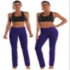 BUBBLELIME 29"/31"/33"/35" 4 Styles Women's Slim Fit Yoga Pants Tummy Control - Slim Fit_Darkpurple S_35" Inseam view 3