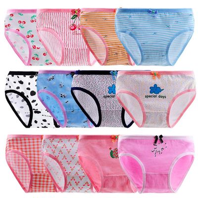Anktry Baby 12 Pack Panties Soft Comfort Knickers Cotton Underwear Little Girls Assorted Briefs, Multicoloured-1, 2T - 4T