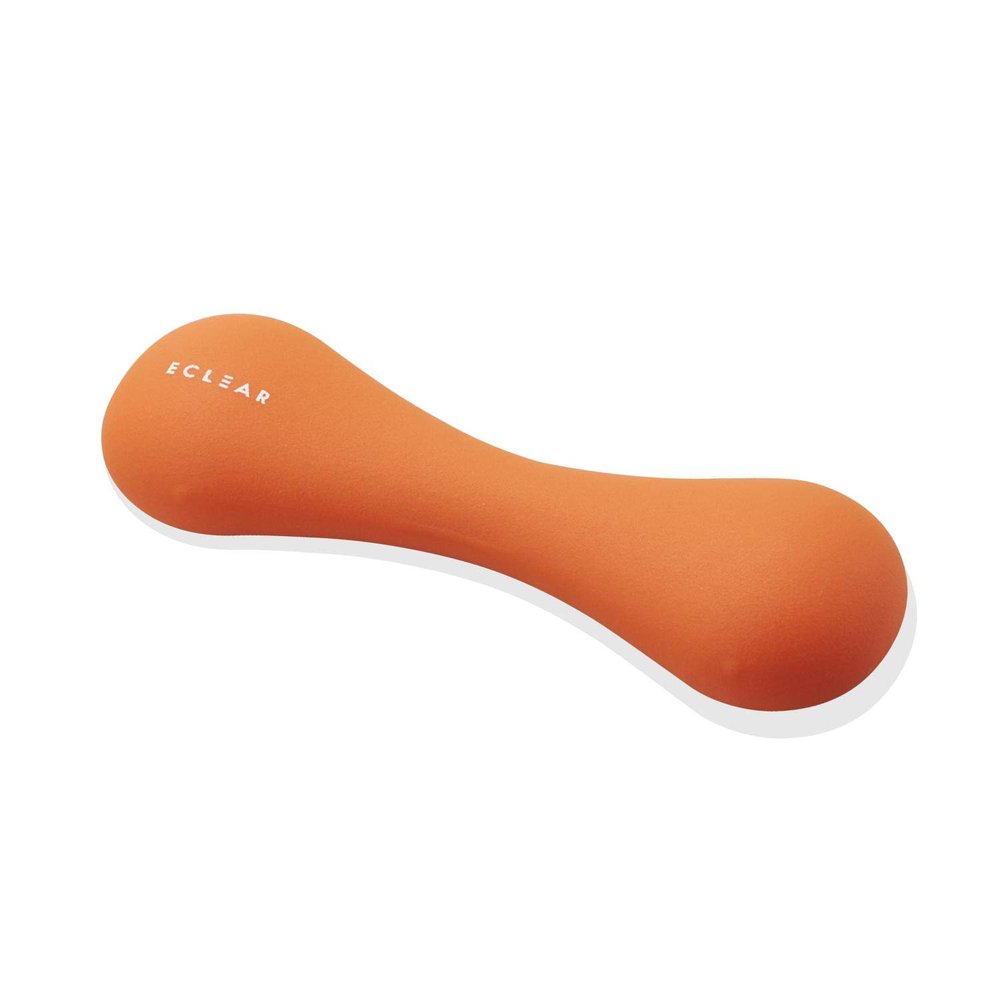 Elecom HCF-DBS15DR HCF-DBS15DR Eclear Sports Slim Dumbbell, 3.3 lbs (1.5 kg), Adjustable Weight with Stackable, Orange