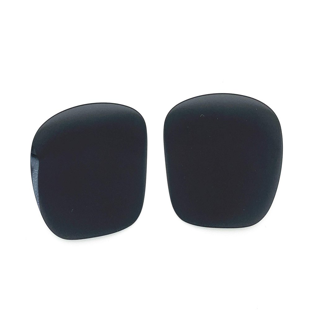 NicelyFit Polarized Replacement Lenses for Oakley Crossrange Sunglasses Glass Frames (Black Iridium)