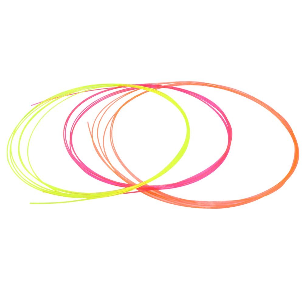 AKEPO Fiber Optic Sight Replacement Rod for Gun Bow Sight Fluorescence Fiber Optic Sights Rod High Brightness Glow Stick Green/Red/Hunter Orange 0.060"/1.5mm*L 7.87"/20cm