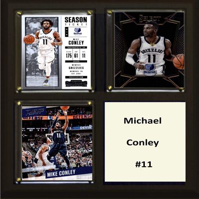 C&I Collectables NBA Memphis Grizzlies Mens 810CONLEYNBA 6"x8" Michael Conley Memphis Grizzlies Two Card Plaque, Brown, N/A