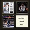 C&I Collectables NBA Memphis Grizzlies Mens 810CONLEYNBA 6"x8" Michael Conley Memphis Grizzlies Two Card Plaque, Brown, N/A view 1