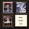 C&I Collectables NBA Detroit Pistons Mens 810BLGRIFFENNBA 6"x8" Blake Griffen Detroit Pistons Two Card Plaque, Brown, N/A view 1