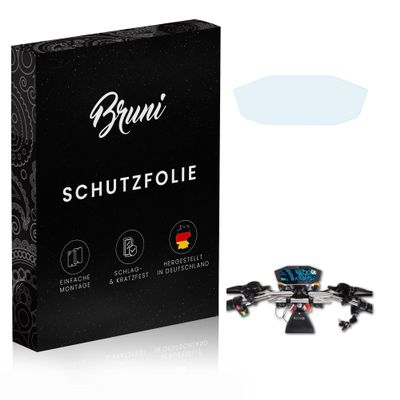 Bruni Screen Protector compatible with eFlux Harley Two Protector Film, crystal clear Protective Film (2X)