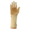 RUNHENG Kids Stretchy Satin Long Finger Dress Bowknot Gloves, 11.4 Inch (Gold) view 4