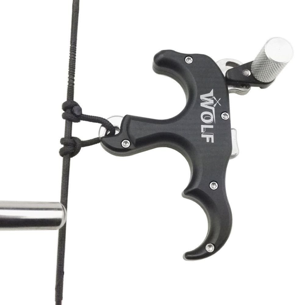 SHARROW Bow Release Automatic Release Aids Trigger 3 Finger Archery Release Compound Bow Accessories