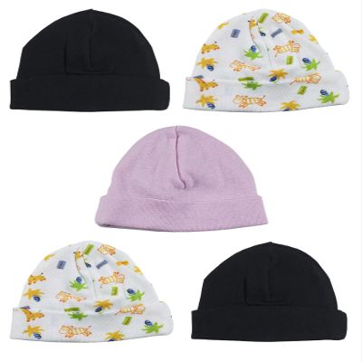 bambini Girls Baby Cap (Pack of 5)