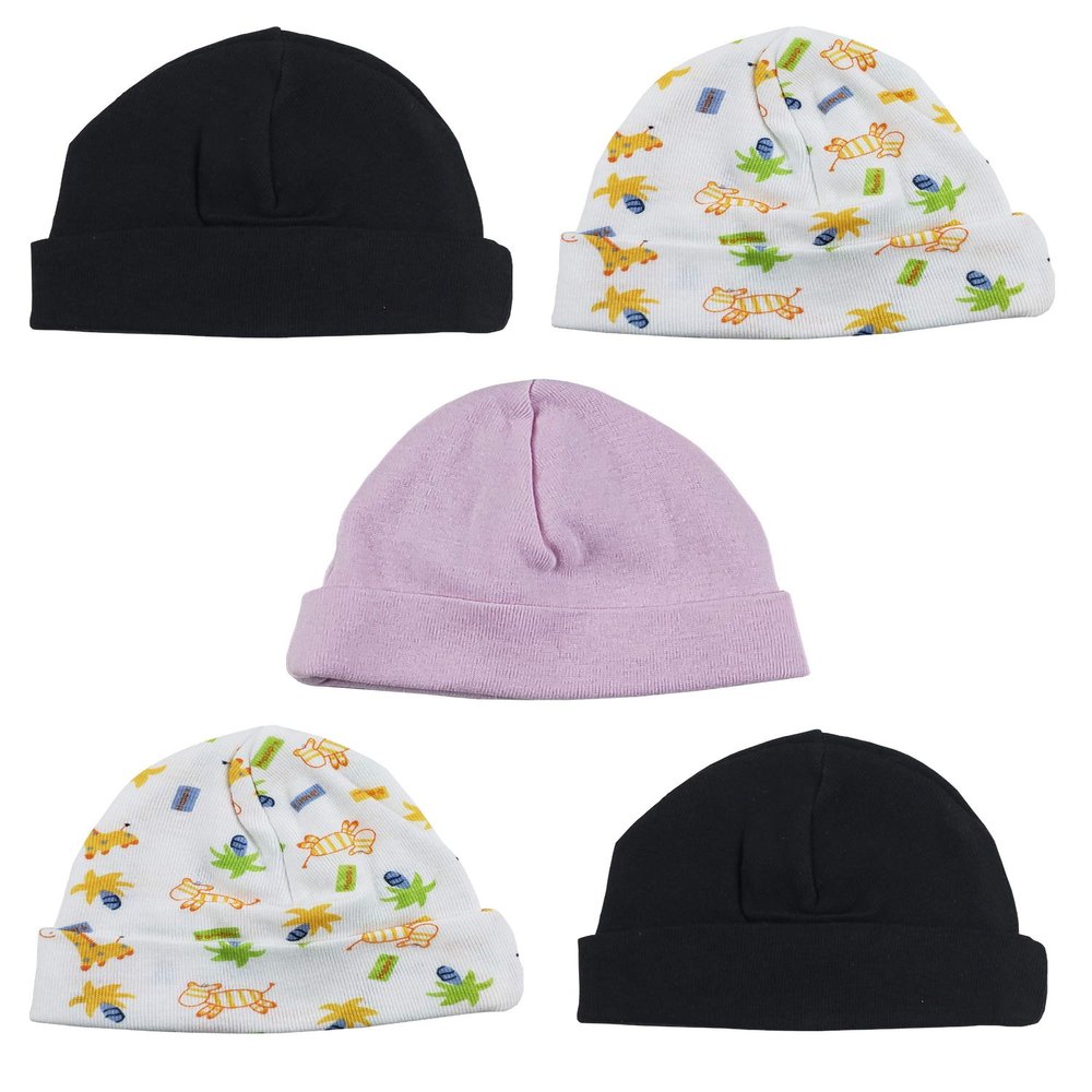 bambini Girls Baby Cap (Pack of 5)