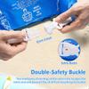 AmazeFan Kids Swim Life Jacket Vest for Swimming Pool, Swim Aid Floats, Toddler Swim Vest with Storage Bag,Suitable for 30-50 lbs Infant/Baby/Toddler,Children/Sea/Beach view 3