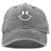 DALIX Smile Baseball Cap Smiling Face Dad Hat Men Women Teens in Black-Vintage view 1