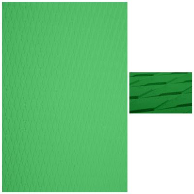 Abahub Non-Slip Traction Pad Deck Grip Mat 30in x 20in x2 Trimmable EVA Sheet 3M Adhesive for Boat Kayak Skimboard Surfboard SUP Green