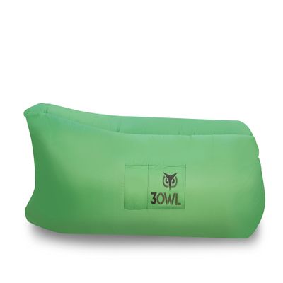 3OWL Inflatable Lazy Air Bed (Green)