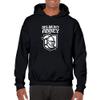 AH03 - Belmont Abbey College Crusaders Arch Logo HOODIE - Small - Black view 4