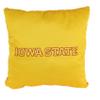 College Covers Everything Comfy Iowa State Cyclones 16" Decorative Pillow Reversible 2 Unique Sides view 2