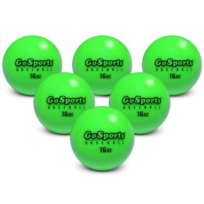 GoSports 2.8 inch Weighted Training Baseballs - Hitting & Pitching Training for All Skill Levels - Improve Power and Mechanics