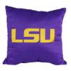 College Covers Everything Comfy LSU Tigers 16" Decorative Pillow Reversible 2 Unique Sides view 1