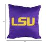 College Covers Everything Comfy LSU Tigers 16" Decorative Pillow Reversible 2 Unique Sides view 4