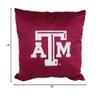 College Covers Everything Comfy Texas A&M Aggies 16" Decorative Pillow Reversible 2 Unique Sides view 4