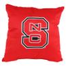 College Covers Everything Comfy NC State Wolfpack 16" Decorative Pillow Reversible 2 Unique Sides view 1