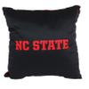 College Covers Everything Comfy NC State Wolfpack 16" Decorative Pillow Reversible 2 Unique Sides view 2