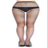 E-Laurels Womens High Waist Patterned Fishnet Tights Suspenders Pantyhose Thigh High Stockings Black (Black_5041) view 1