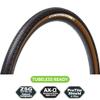 Panaracer GravelKing SK Knobby Plus+ Folding Gravel Tires 700x50C Black/Brown view 3