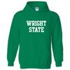 AH01 - Wright State Raiders Basic Block Hoodie - 2X-Large - Green view 1