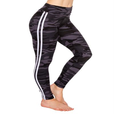 ALWAYS Women's High Waist Yoga Leggings - Camo Military Army Premium Soft Stretch Workout Pants 153 One Size