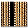 Mayatex Branding Iron Saddle Blanket Chocolate/Tan view 3