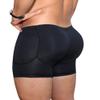 NonEcho Men Padded Underwear Briefs Boxers Men Butt Booster Hip Enhancer 4 Detachable Pads view 1