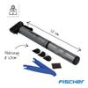 Fischer Mini Pump Including Practical Tyre Repair Kit for All Standard Valves view 3