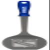 NHL New York Rangers NHL New York RangersNHL Fan Flipper Nylon Spatula, Blue, 14.5" x 4.5" view 1