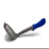 NHL New York Rangers NHL New York RangersNHL Fan Flipper Nylon Spatula, Blue, 14.5" x 4.5" view 4