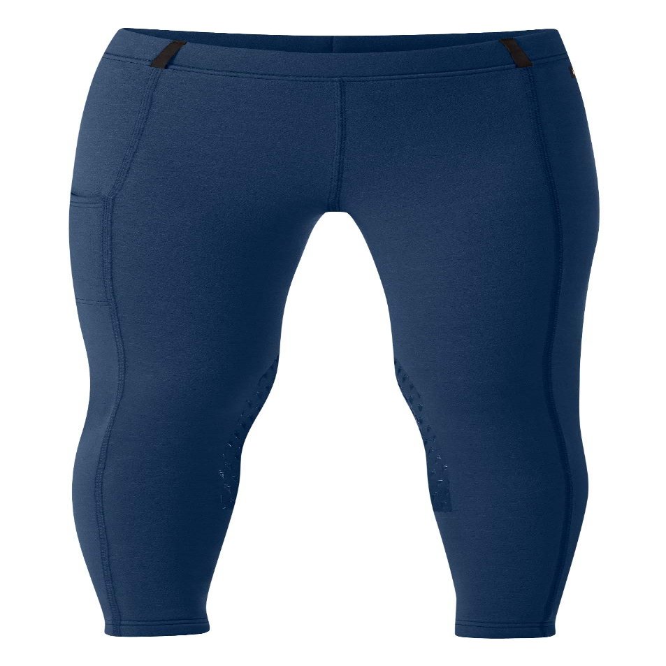 Kerrits Kids Power Stretch Knee Patch Pocket Tight Indigo Size: XL
