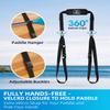 OCEANBROAD SUP Kayak Carry Strap Adjustable Shoulder Strap with Clips, New Version for Paddle Board Canoe Surfboard, Paddleboard Paddle Board Accessories view 4