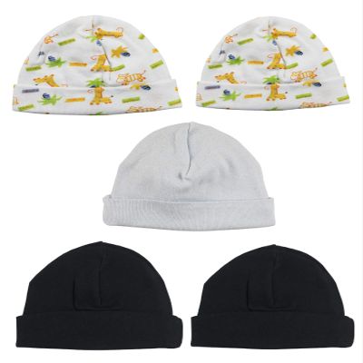 bambini Boys Baby Cap (Pack of 5)