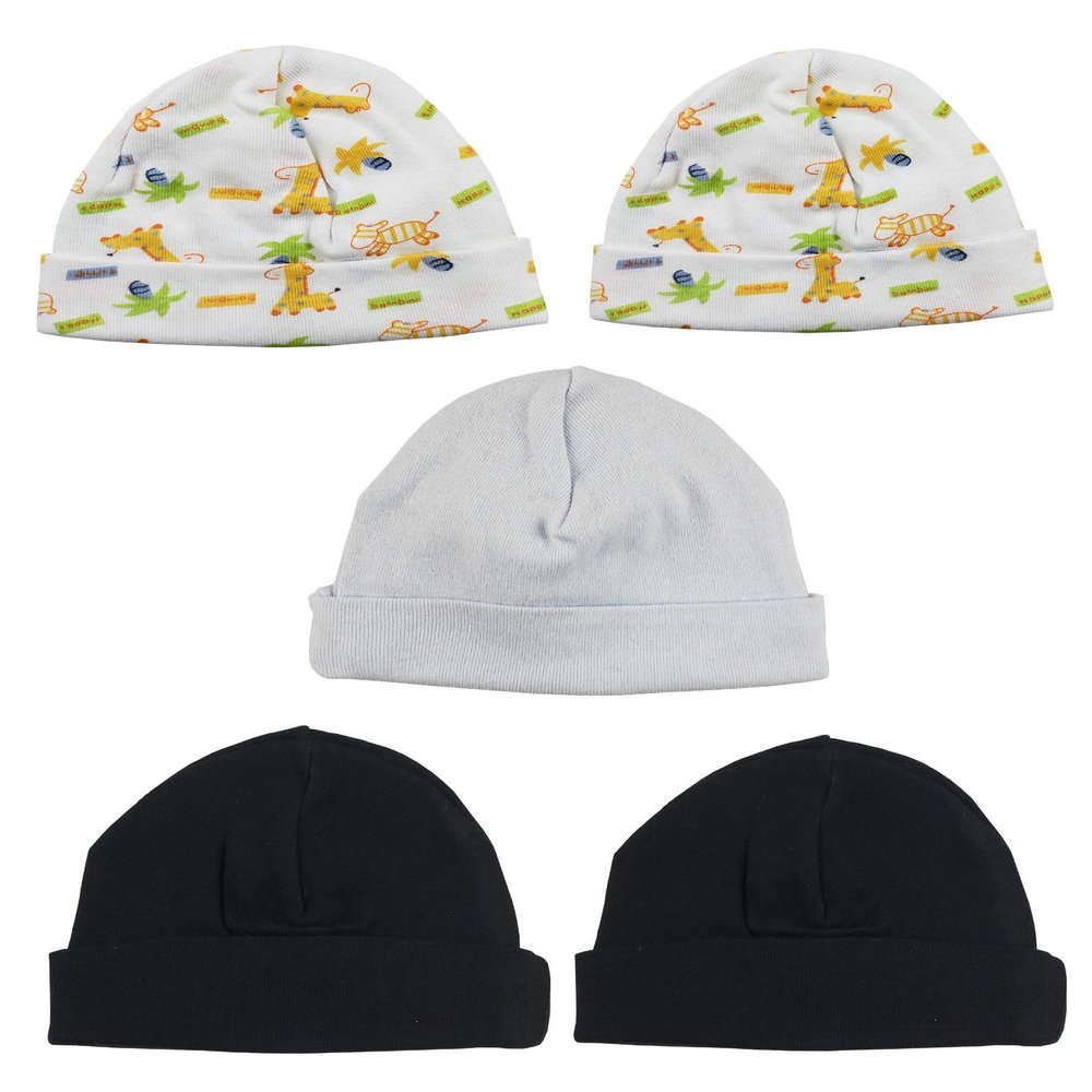 bambini Boys Baby Cap (Pack of 5)