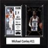 C&I Collectables NBA Memphis Grizzlies Mens 68CONLEYNBA 6"x8" Michael Conley Memphis Grizzlies Two Card Plaque, Brown, N/A view 1
