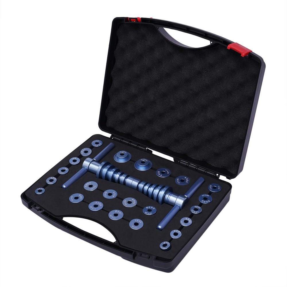 FLYHERO 25 PCS Bike Bottom Bracket Tool Bearing Press Bicycle Hub Bearing PressInstallation Tool CNC Kit