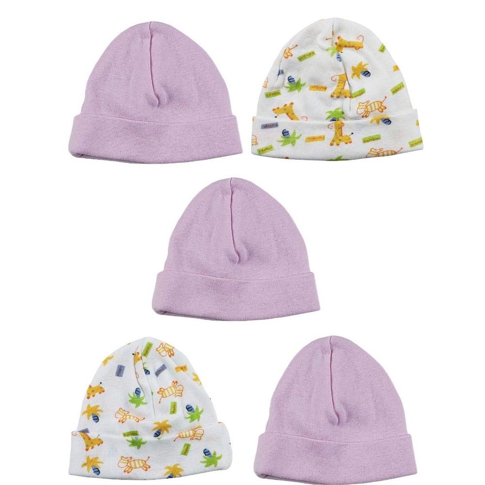 bambini Girls Baby Cap (Pack of 5)