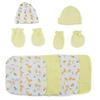 bambini Caps, Mittens and Washcloths - 8 Pc Set view 1