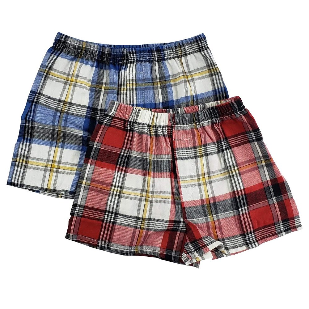 bambini Baby Boxer Underwear 2 Pack - 3T Blue/Red
