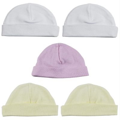 bambini Girls Baby Cap (Pack of 5)